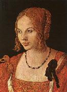 Albrecht Durer Portrait of a Young Venetian Lady oil painting artist